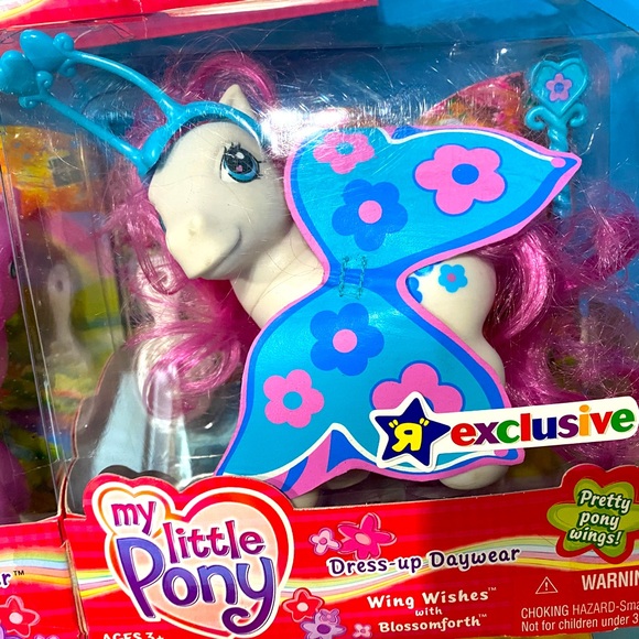 MY LITTLE PONY G3 NWT VTG 2004 TOYS R US EXCLUSIVE BLOSSOMFORTH & SPRING FEVER - Picture 3 of 16